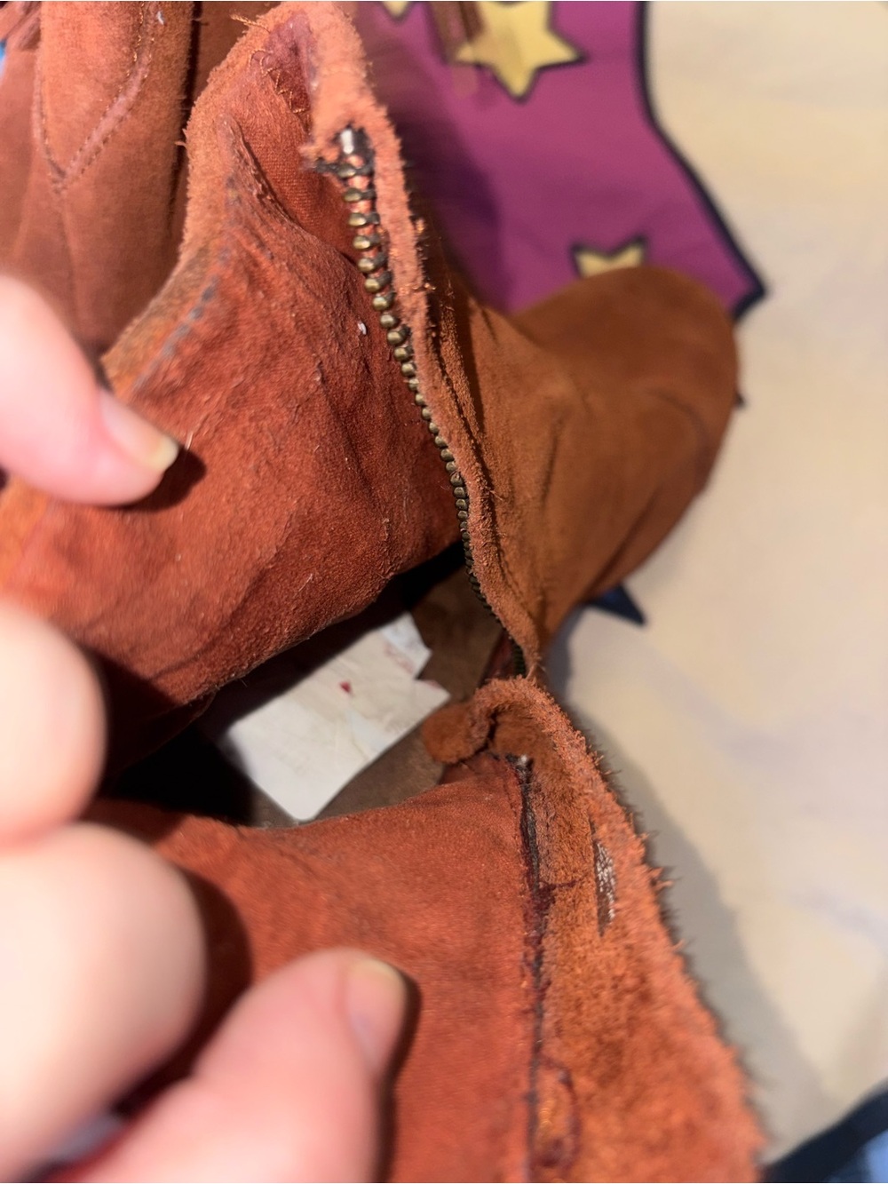 Toms Rust Suede Ankle Booties - Picture 14 of 16